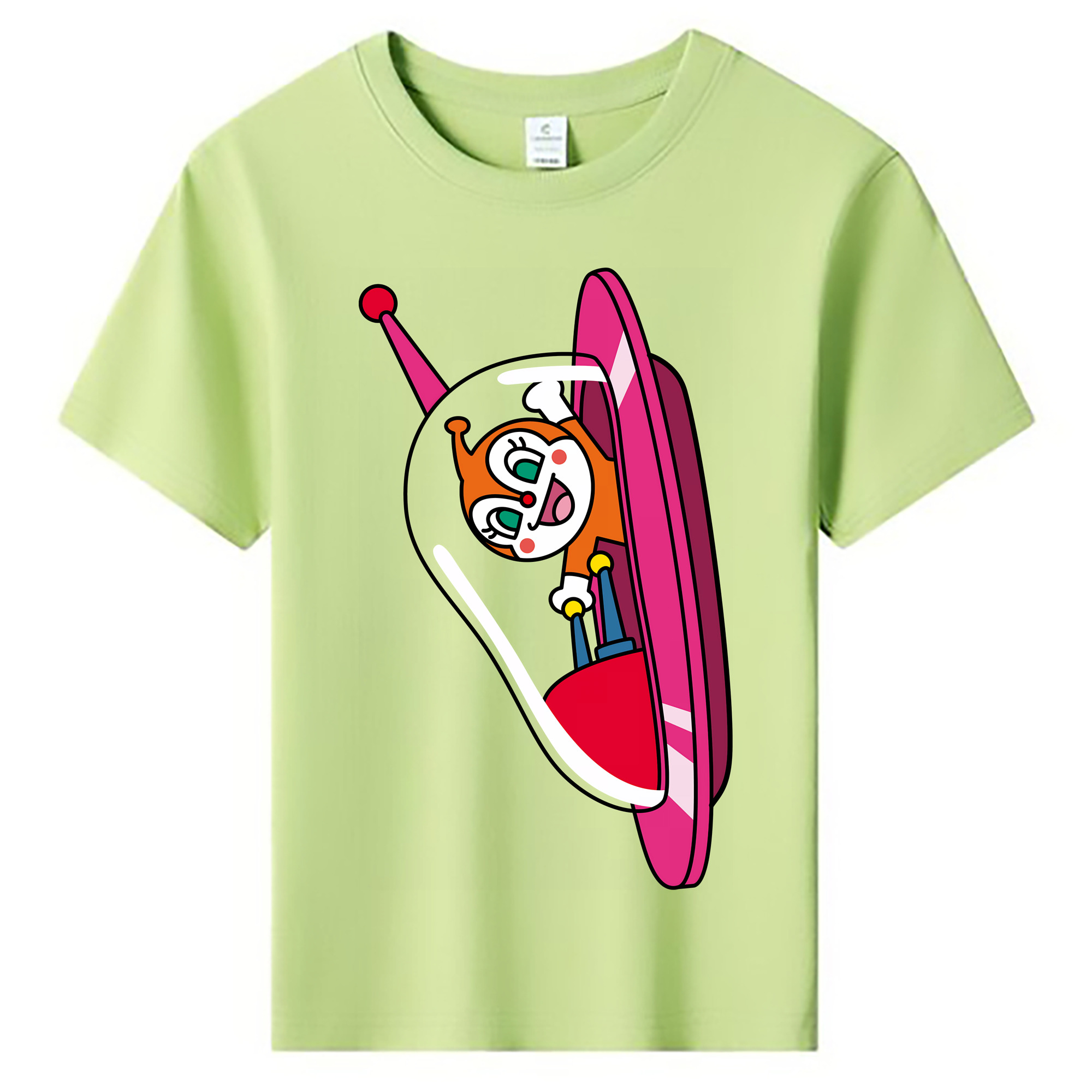（画像用） アンパンマン Anpanman 綿100％キッズTシャツ（フロントプリント）